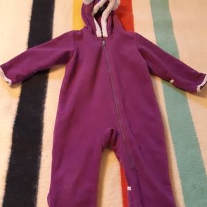 Columbia teddy bear fleece suit